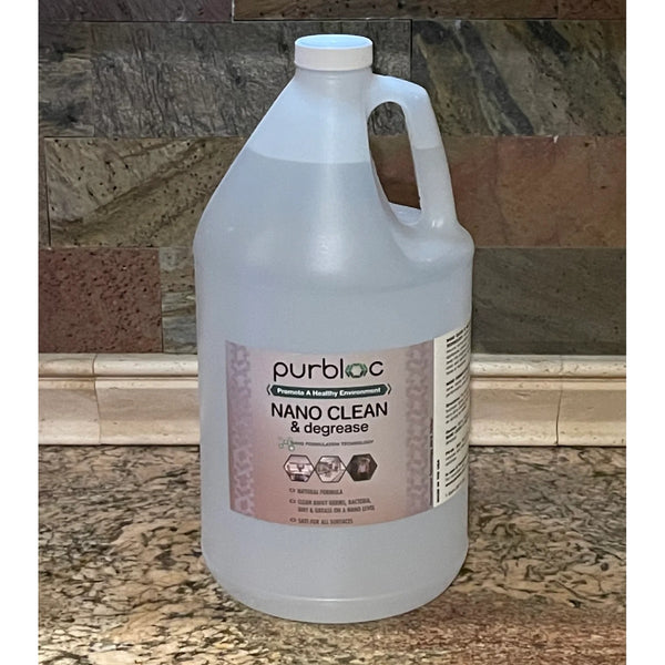 Purbloc NANO CLEAN & degrease (1 Gallon Refill Concentrate)